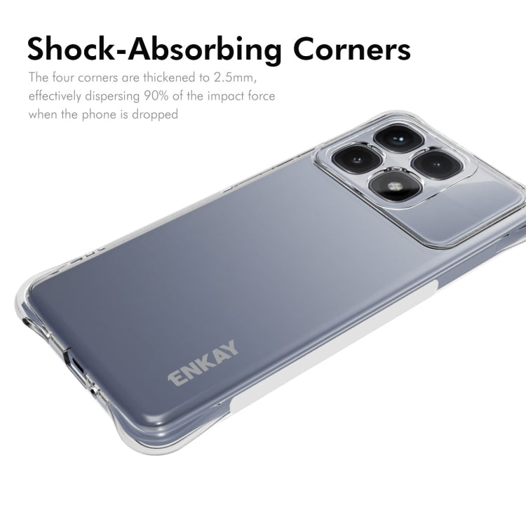 ENKAY Hat-Prince Transparent TPU Shockproof Phone Case