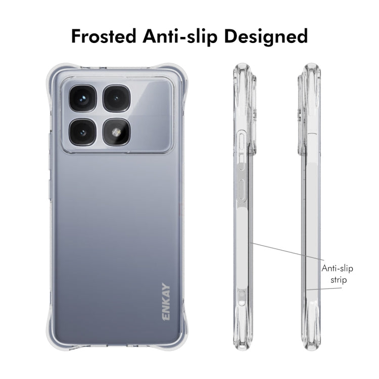 ENKAY Hat-Prince Transparent TPU Shockproof Phone Case