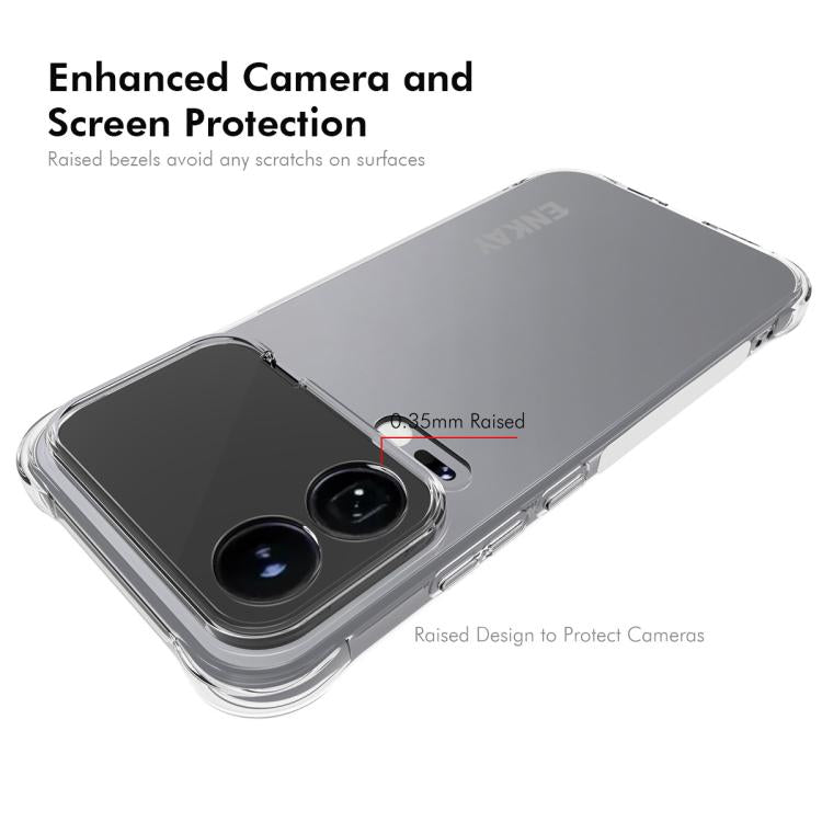 ENKAY Hat-Prince Transparent TPU Shockproof Phone Case