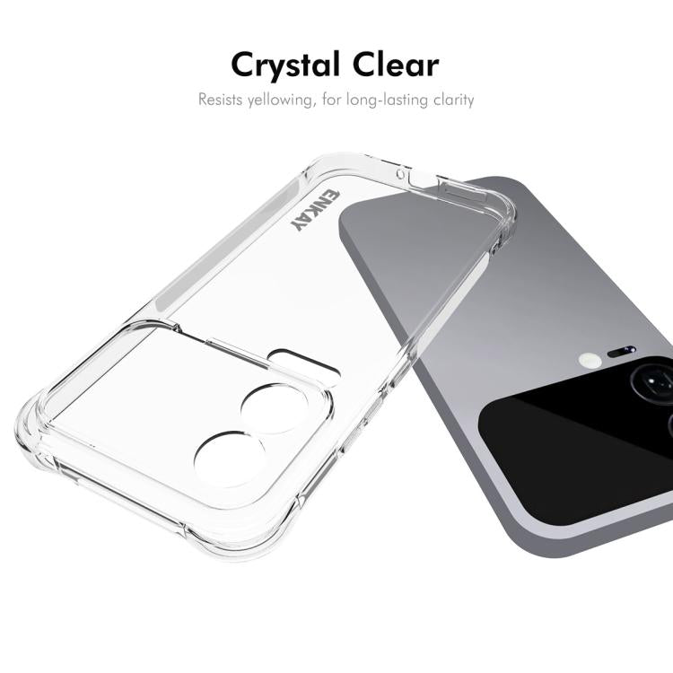 ENKAY Hat-Prince Transparent TPU Shockproof Phone Case