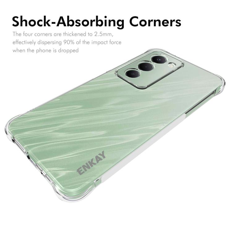 ENKAY Hat-Prince Transparent TPU Shockproof Phone Case, Redmi 15 5G Global / 15 4G SEA 169.5mm, For Redmi 15 5G / 4G EU 171mm, For Redmi 15C 5G / 4G Global 171mm