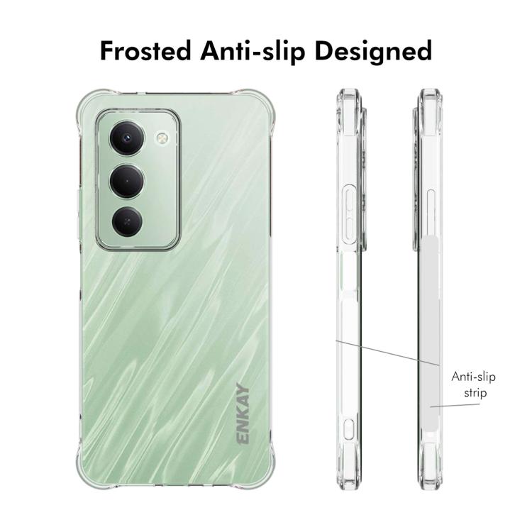 ENKAY Hat-Prince Transparent TPU Shockproof Phone Case, Redmi 15 5G Global / 15 4G SEA 169.5mm, For Redmi 15 5G / 4G EU 171mm, For Redmi 15C 5G / 4G Global 171mm