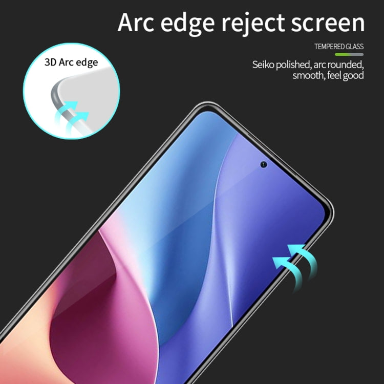 PINWUYO 9H 3D Curved Full Screen Explosion-proof Tempered Glass Film, For Xiaomi Redmi Note 12 Turbo, For Huawei nova 11, For Realme C55