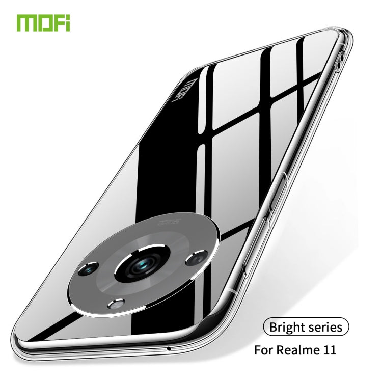 MOFI Ming Series Ultra-thin TPU Phone Case, For Realme 11, For Realme 11 Pro/ 11 Pro+