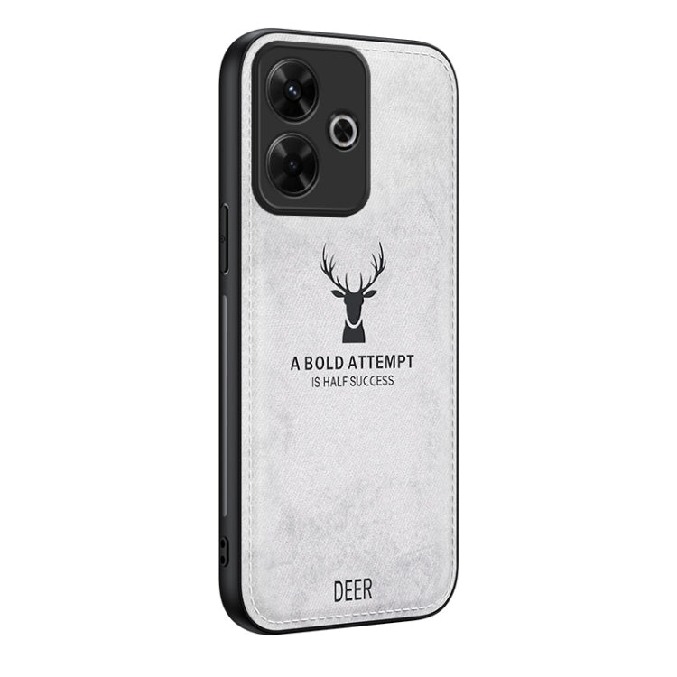 Deer Head Cloth Skin All-inclusive Phone Case