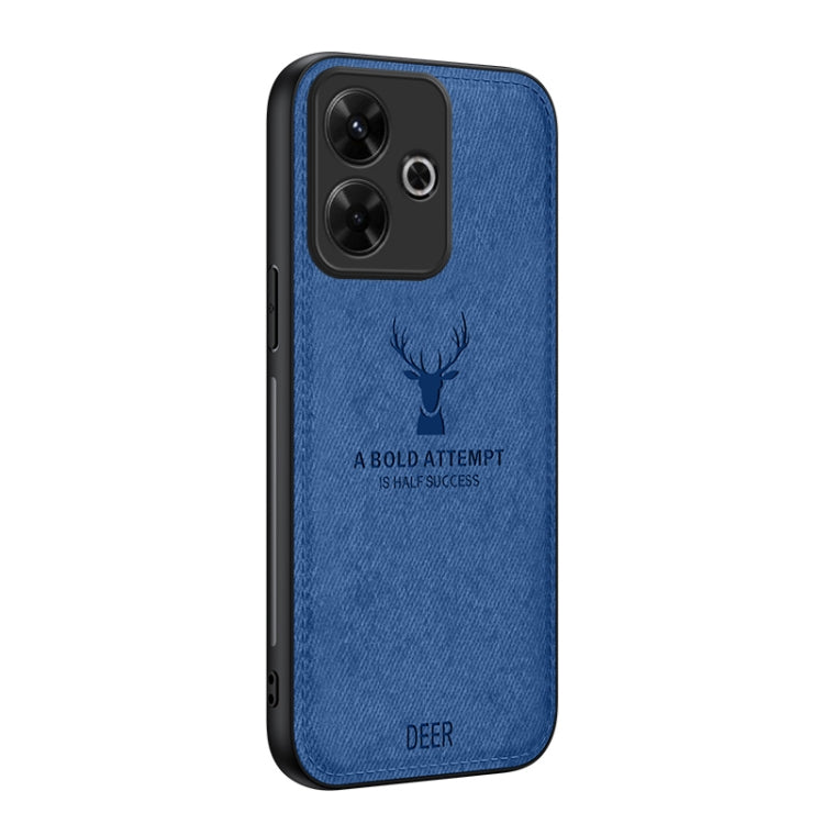 Deer Head Cloth Skin All-inclusive Phone Case