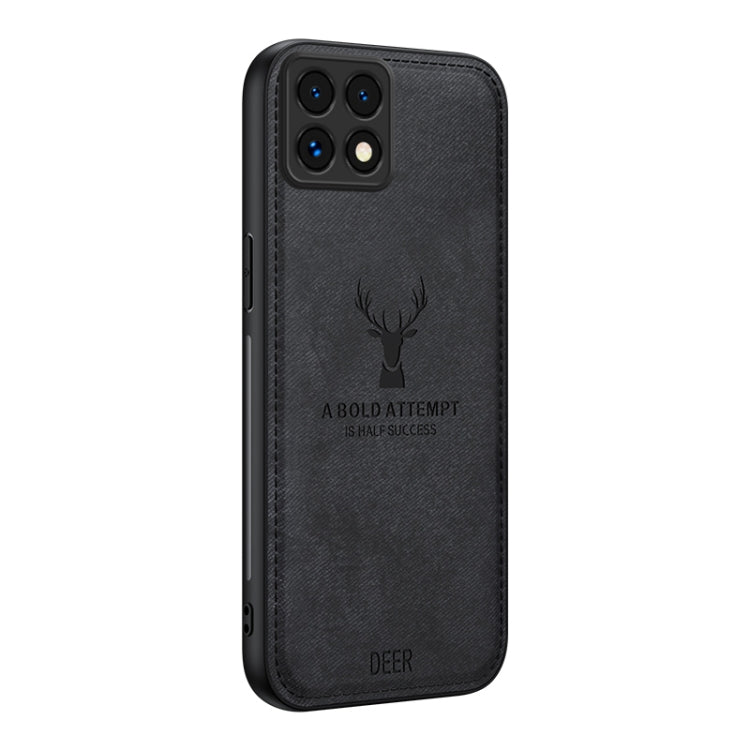 Deer Head Cloth Skin All-inclusive Phone Case