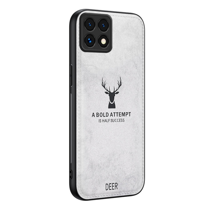 Deer Head Cloth Skin All-inclusive Phone Case