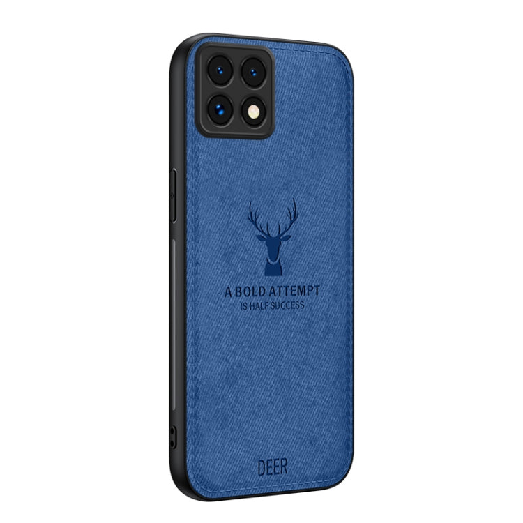 Deer Head Cloth Skin All-inclusive Phone Case
