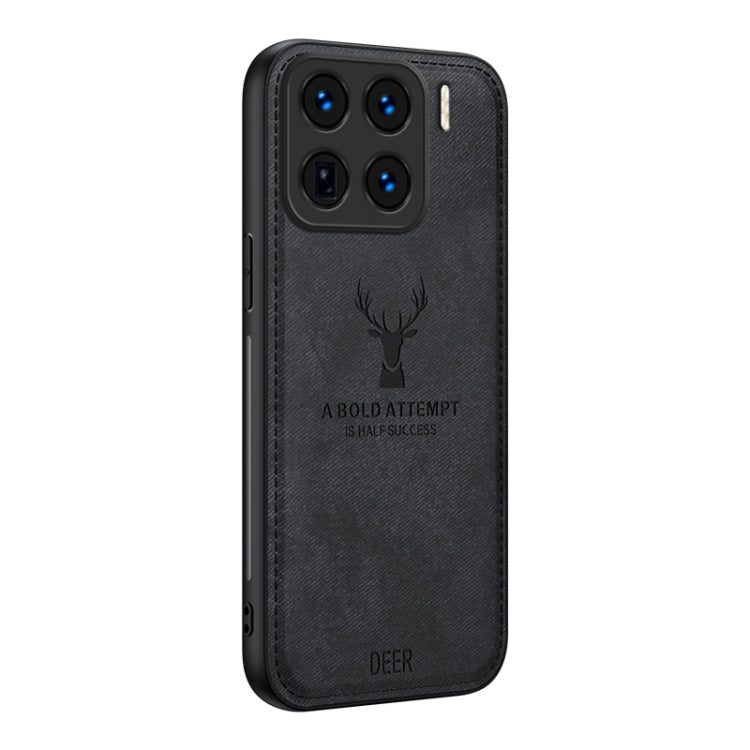 Deer Head Cloth Skin All-inclusive Phone Case, For Xiaomi Redmi Note 14 Pro+, For Xiaomi 15 Pro, For Xiaomi 15, For Xiaomi Redmi Note 14 5G, For Xiaomi Redmi Note 14 Pro 5G, For Xiaomi 14T Pro, For Xiaomi Redmi 14C 4G, For Xiaomi Redmi Note 13R