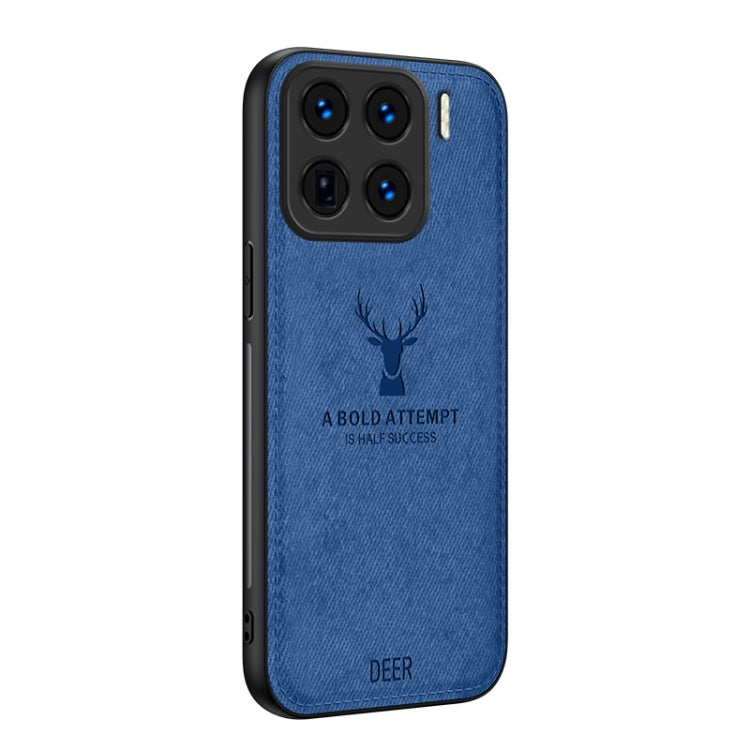 Deer Head Cloth Skin All-inclusive Phone Case, For Xiaomi Redmi Note 14 Pro+, For Xiaomi 15 Pro, For Xiaomi 15, For Xiaomi Redmi Note 14 5G, For Xiaomi Redmi Note 14 Pro 5G, For Xiaomi 14T Pro, For Xiaomi Redmi 14C 4G, For Xiaomi Redmi Note 13R