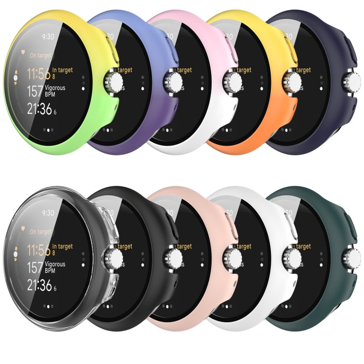 PC + Tempered Film Integrated Watch Protective Case