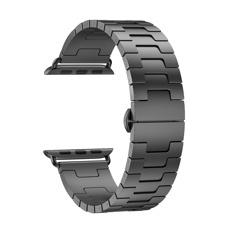 Titanium Alloy Metal Watch Band, For Apple Watch 46mm / 49mm / 45mm / 44mm, For Apple Watch 42mm / 41mm / 40mm / 38mm