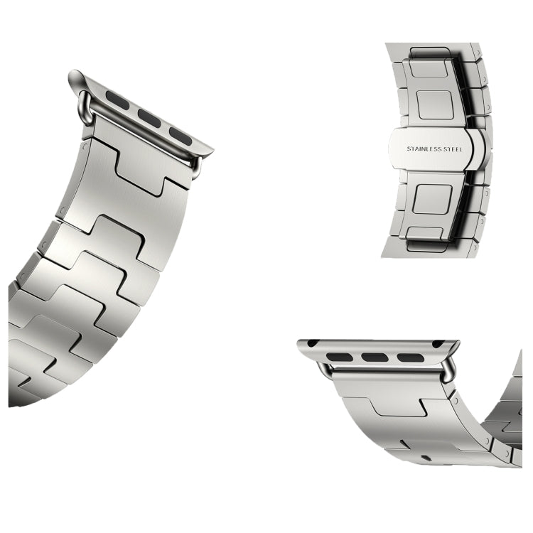 Titanium Alloy Metal Watch Band, For Apple Watch 46mm / 49mm / 45mm / 44mm, For Apple Watch 42mm / 41mm / 40mm / 38mm