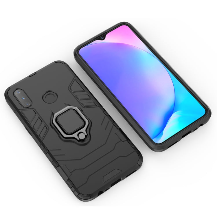 PC + TPU Shockproof Protective Case with Magnetic Ring Holder for Oppo Realme 3, For Oppo Realme 3