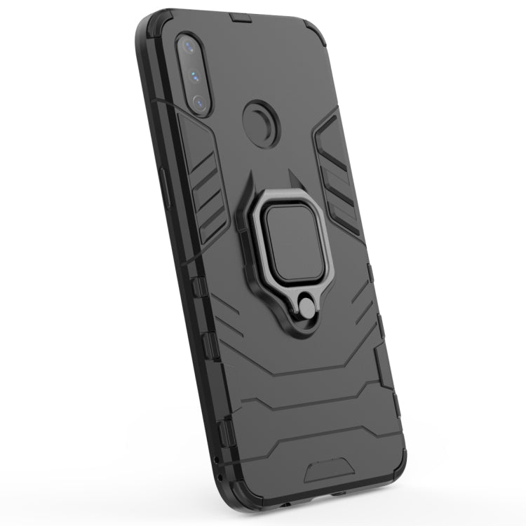 PC + TPU Shockproof Protective Case with Magnetic Ring Holder for Oppo Realme 3, For Oppo Realme 3