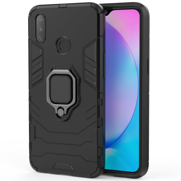 PC + TPU Shockproof Protective Case with Magnetic Ring Holder for Oppo Realme 3, For Oppo Realme 3