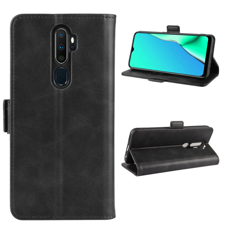 For OPPO A9 (2020) Wallet Stand Leather Cell Phone Case with Wallet &amp; Holder &amp; Card Slots, For OPPO A9 (2020)