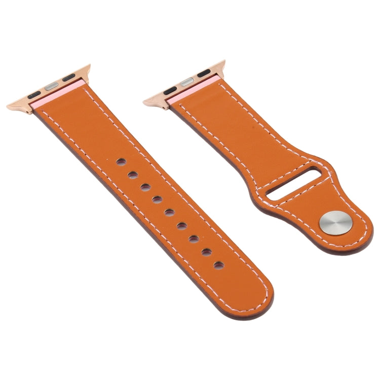 For Apple Watch 3 / 2 / 1 Generation 42mm Universal Buckle Leather Strap, For Apple Watch Series 7 45mm / 6 & SE & 5 & 4 44mm / 3 & 2 & 1 42mm, For Apple Watch Series 8&7 45mm / SE 2&6&SE&5&4 44mm / 3&2&1 42mm