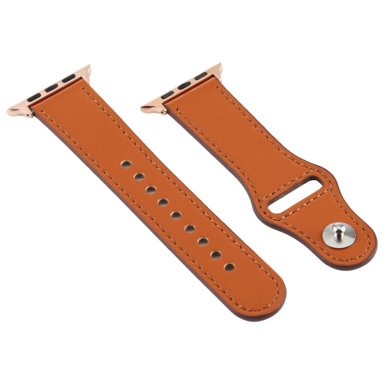 For Apple Watch 3 / 2 / 1 Generation 42mm Universal Buckle Leather Strap, For Apple Watch Series 7 45mm / 6 & SE & 5 & 4 44mm / 3 & 2 & 1 42mm, For Apple Watch Series 8&7 45mm / SE 2&6&SE&5&4 44mm / 3&2&1 42mm