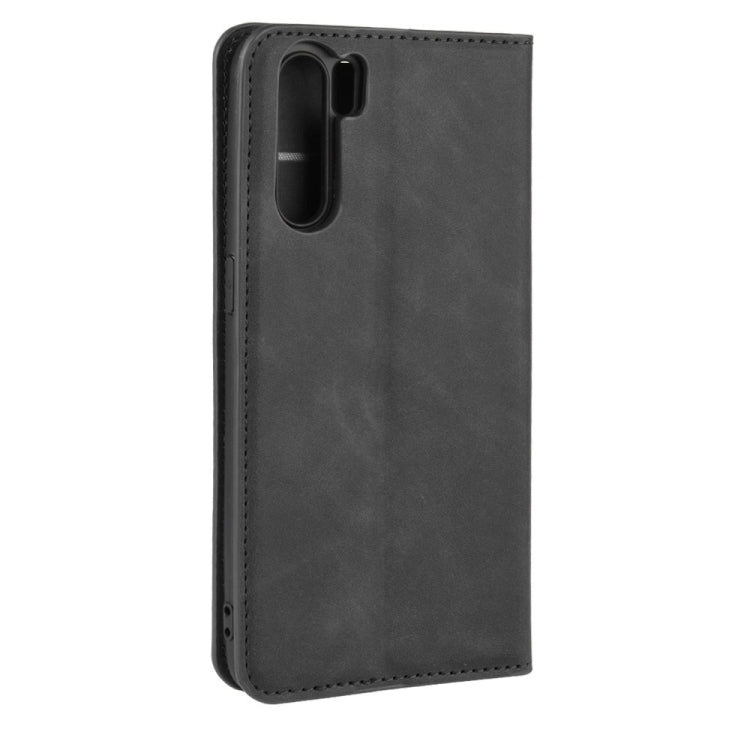 For OPPO A91 Retro-skin Business Magnetic Suction Horizontal Flip PU Leather Case with Holder & Card Slots & Wallet, For OPPO A91