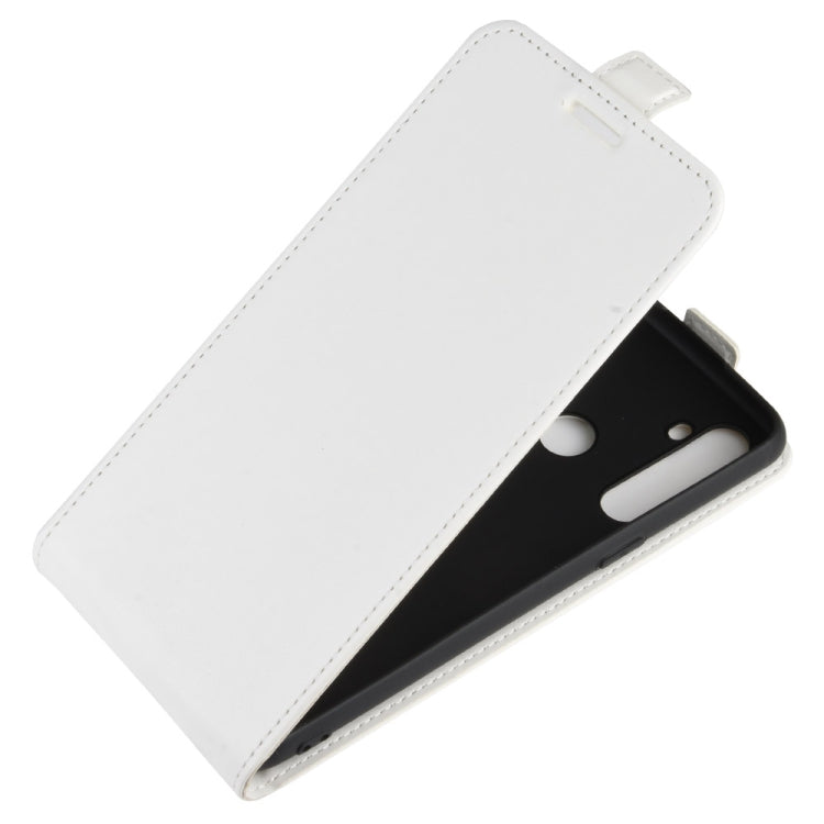 For OPPO Realme C3 (3 Cameras) / Realme 5 R64 Texture Single Vertical Flip PU Leather Protective Case with Card Slot & Photo Frame, For OPPO Realme C3 (3 Cameras)