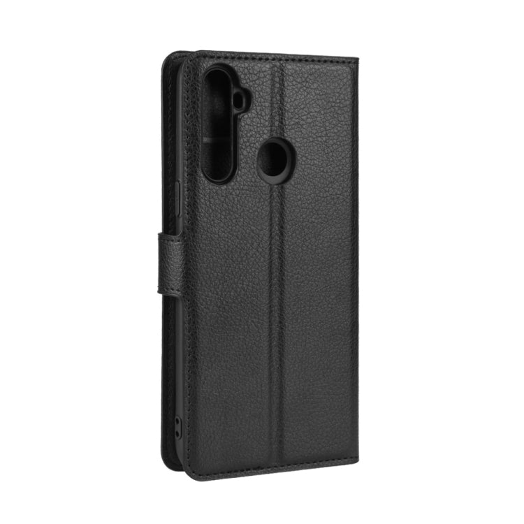 For OPPO Realme C3 (3 cameras)/Realme 5 Litchi Texture Horizontal Flip Protective Case with Holder & Card Slots & Wallet, For OPPO Realme C3 (3 Cameras)