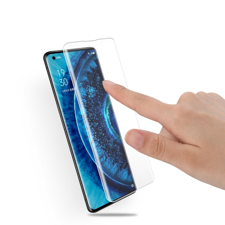 For Oppo Find X2/ X2 Pro mocolo 9H 3D Full Screen UV Screen Film, For OPPO Find X2/