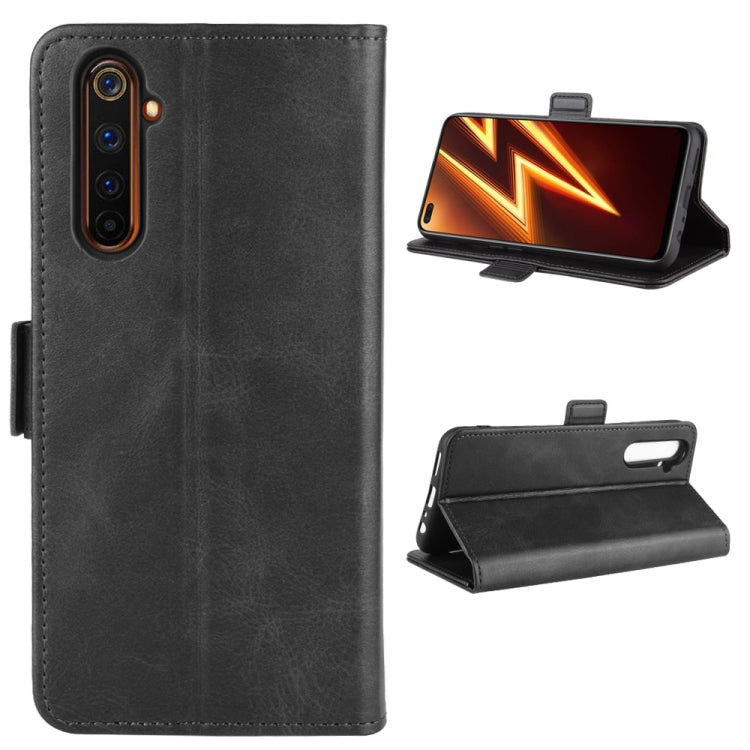 For OPPO Realme 6 Pro Dual-side Magnetic Buckle Horizontal Flip Leather Case with Holder &amp; Card Slots &amp; Wallet, For OPPO Realme 6 Pro
