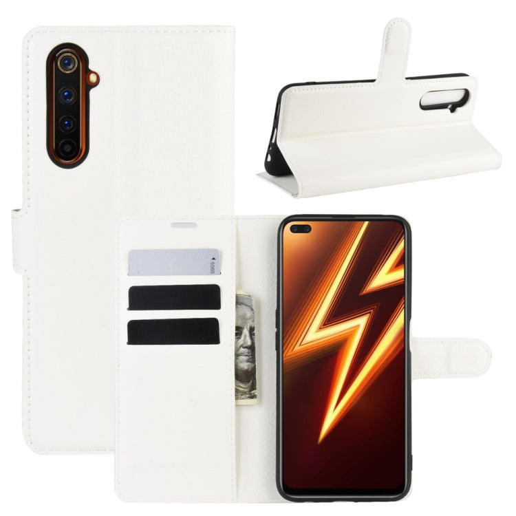 For OPPO Realme 6 Pro Litchi Texture Horizontal Flip Protective Case with Holder &amp; Card Slots &amp; Wallet, For Realme 6 Pro, For OPPO Realme 6 Pro