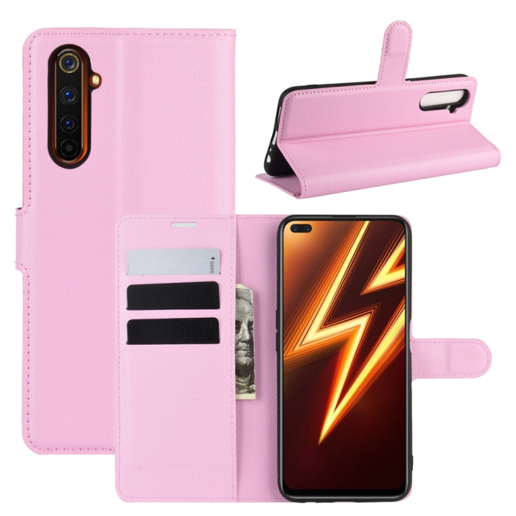 For OPPO Realme 6 Pro Litchi Texture Horizontal Flip Protective Case with Holder &amp; Card Slots &amp; Wallet, For Realme 6 Pro, For OPPO Realme 6 Pro