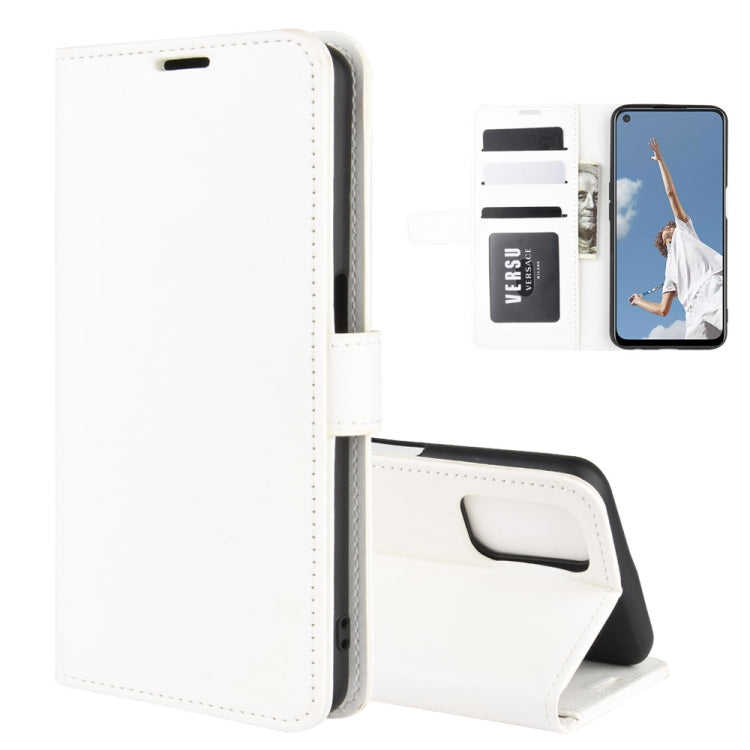 For OPPO A72/A52 R64 Texture Single Horizontal Flip Protective Case with Holder & Card Slots & Wallet& Photo Frame, For OPPO A72