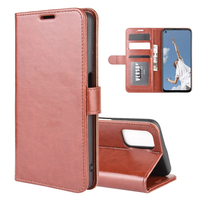 For OPPO A72/A52 R64 Texture Single Horizontal Flip Protective Case with Holder & Card Slots & Wallet& Photo Frame, For OPPO A72