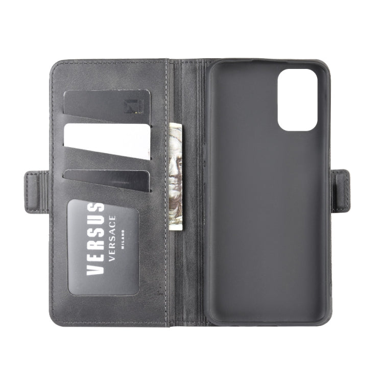 For OPPO A72 Dual-side Magnetic Buckle Horizontal Flip Leather Case with Holder &amp; Card Slots &amp; Wallet, For OPPO A72