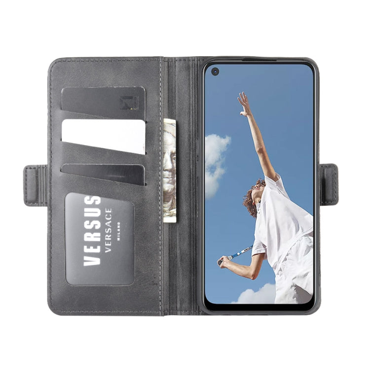 For OPPO A72 Dual-side Magnetic Buckle Horizontal Flip Leather Case with Holder &amp; Card Slots &amp; Wallet, For OPPO A72