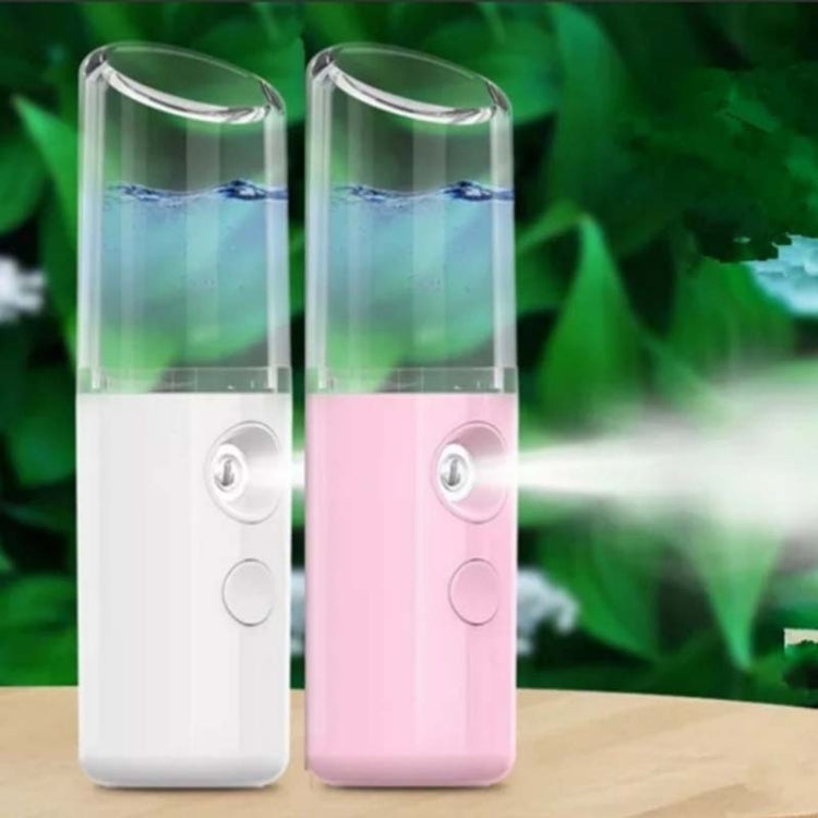 Facial Hydration Instrument Air Humidifier USB Beauty Cold Spray Instrument Auto Alcohol Disinfection Spayer, Lipstick Style, L20