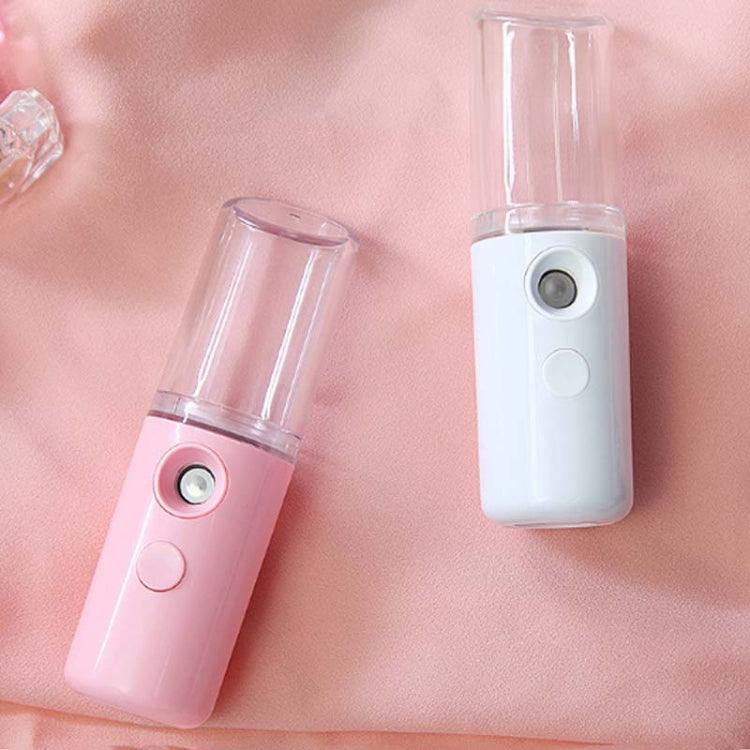 Facial Hydration Instrument Air Humidifier USB Beauty Cold Spray Instrument Auto Alcohol Disinfection Spayer, Lipstick Style, L20