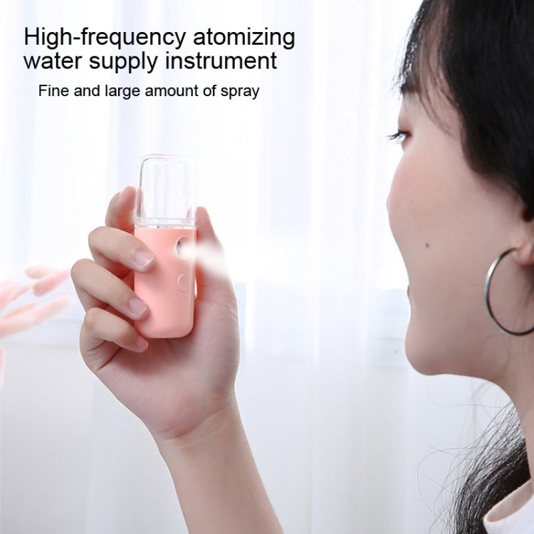 Facial Hydration Instrument Air Humidifier USB Beauty Cold Spray Instrument Auto Alcohol Disinfection Spayer, L20