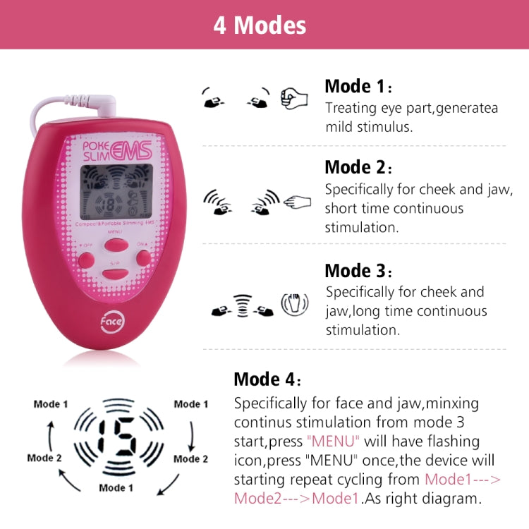 Facial Body Care Electronic Beauty Machine Weight Loss Massager Face Instrument