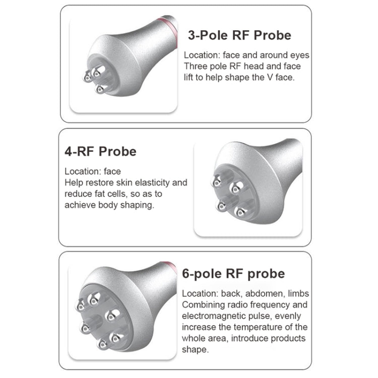 6 In 1  80K Ultrasonic Cavitation Vacuum Radio Frequency Lipo Laser Slimming Machine