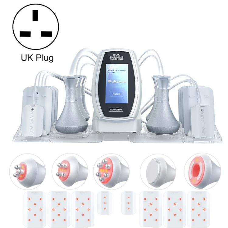 6 In 1  80K Ultrasonic Cavitation Vacuum Radio Frequency Lipo Laser Slimming Machine