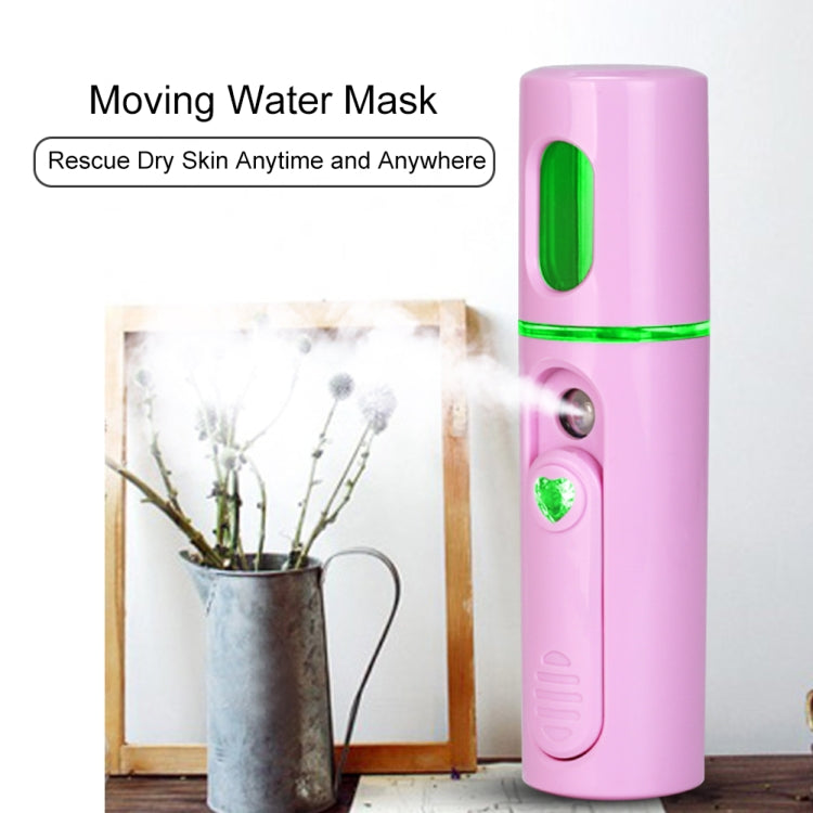 Facial Steamer Nano Steamer Handy  Face Moisture Sprayer Rechargeable Mini USB Charging