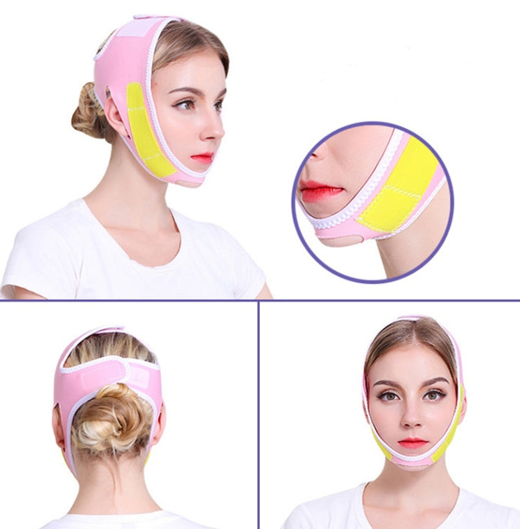 Enhanced Version For Men And Women Face-Lifting Bandage V Face  Double Chin Shaping Face Mask, 098 Pink Yellow, 098 Pink White, 074 Skin Tone, 076 M Size, 076 L Size, 090 Without Hole, 091 Orange, 072 Pink, 072 White, 073 Pink, 073 White