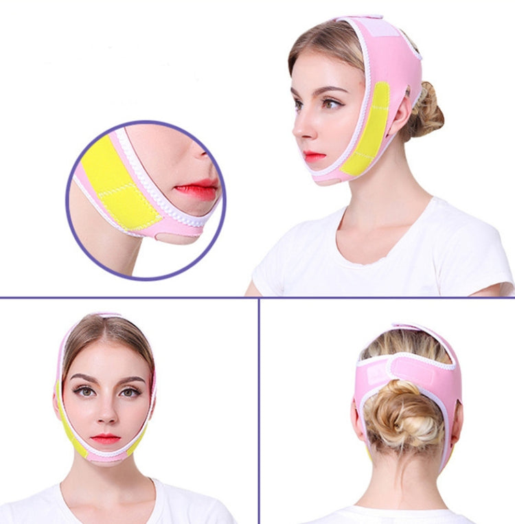 Enhanced Version For Men And Women Face-Lifting Bandage V Face  Double Chin Shaping Face Mask, 098 Pink Yellow, 098 Pink White, 074 Skin Tone, 076 M Size, 076 L Size, 090 Without Hole, 091 Orange, 072 Pink, 072 White, 073 Pink, 073 White