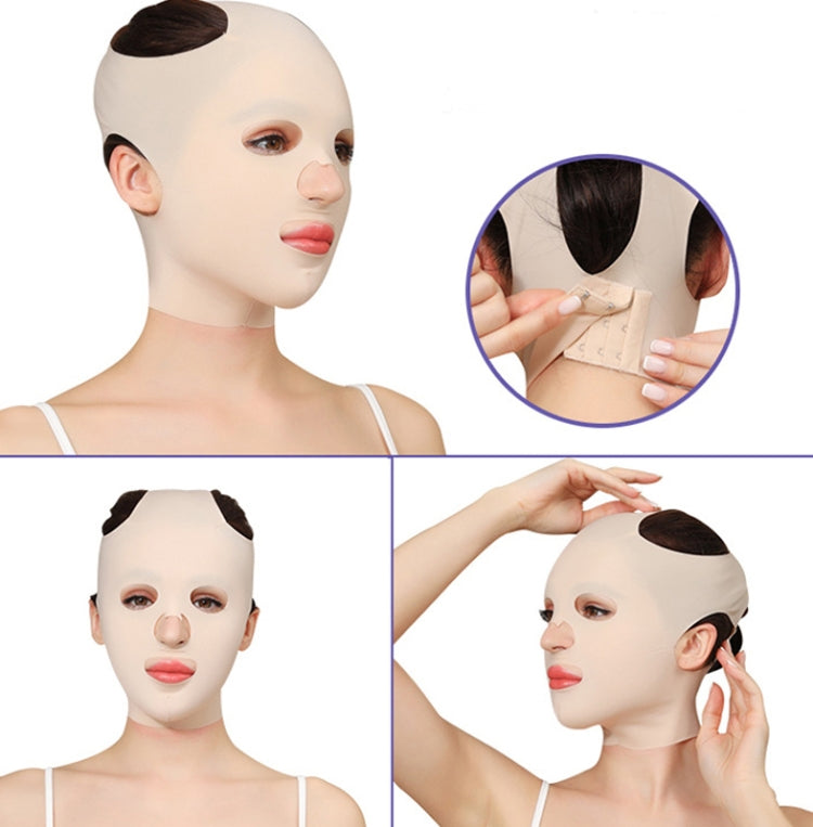 Enhanced Version For Men And Women Face-Lifting Bandage V Face  Double Chin Shaping Face Mask, 074 Skin Tone
