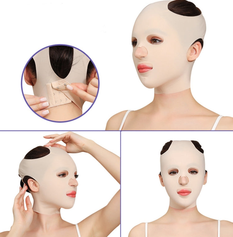 Enhanced Version For Men And Women Face-Lifting Bandage V Face  Double Chin Shaping Face Mask, 074 Skin Tone