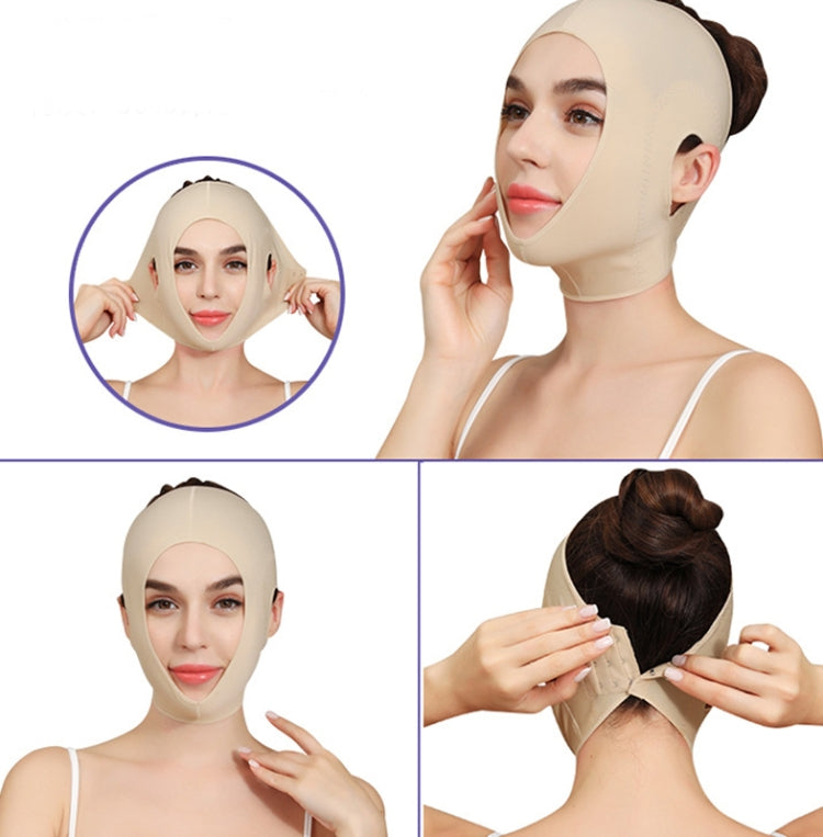 Enhanced Version For Men And Women Face-Lifting Bandage V Face  Double Chin Shaping Face Mask, 098 Pink Yellow, 098 Pink White, 074 Skin Tone, 076 M Size, 076 L Size, 090 Without Hole, 091 Orange, 072 Pink, 072 White, 073 Pink, 073 White