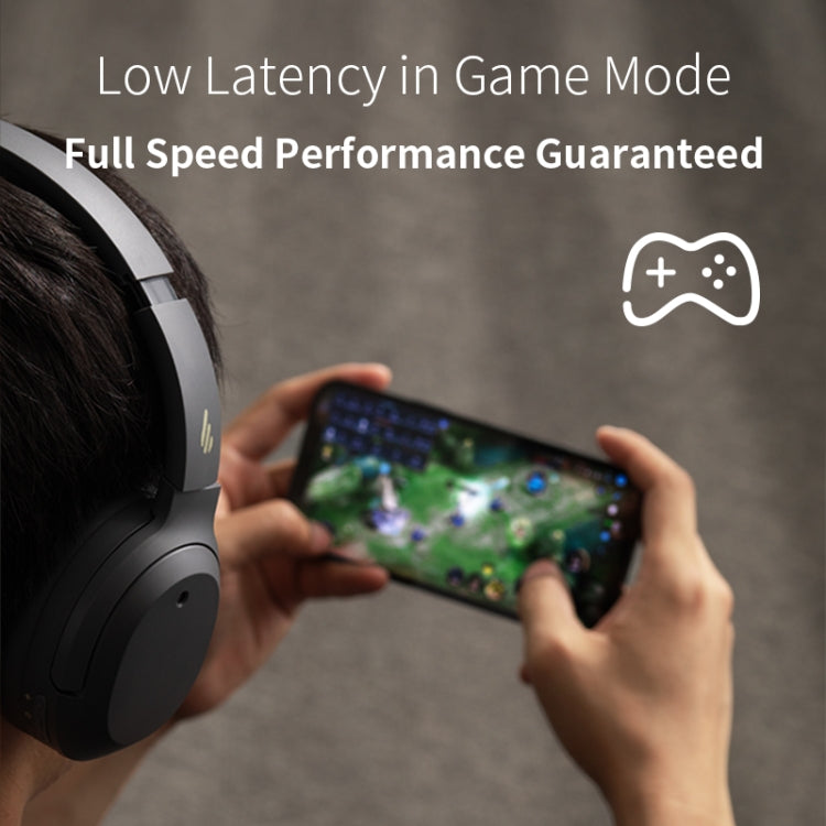 Edifier W820NB Bluetooth Wireless Noise Canceling Sports Music Headset, W820NB White, W820NB Gray