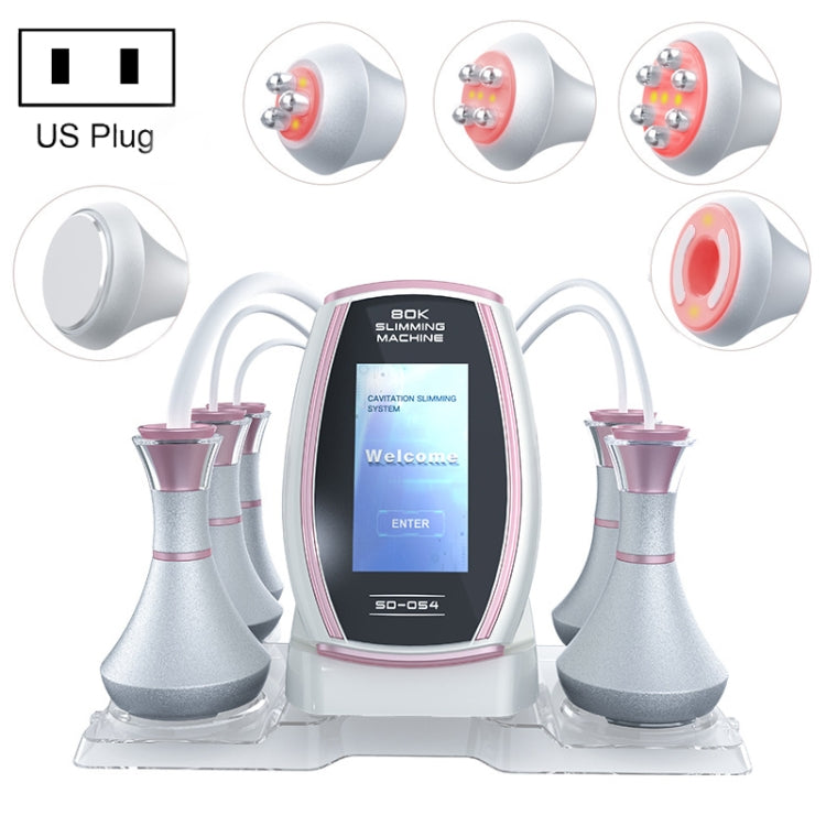 5 In 1 80K Ultrasonic Cavitation Vacuum Radio Frequency Lipo Slimming Machine, US Plug, EU Plug, UK Plug, AU Plug