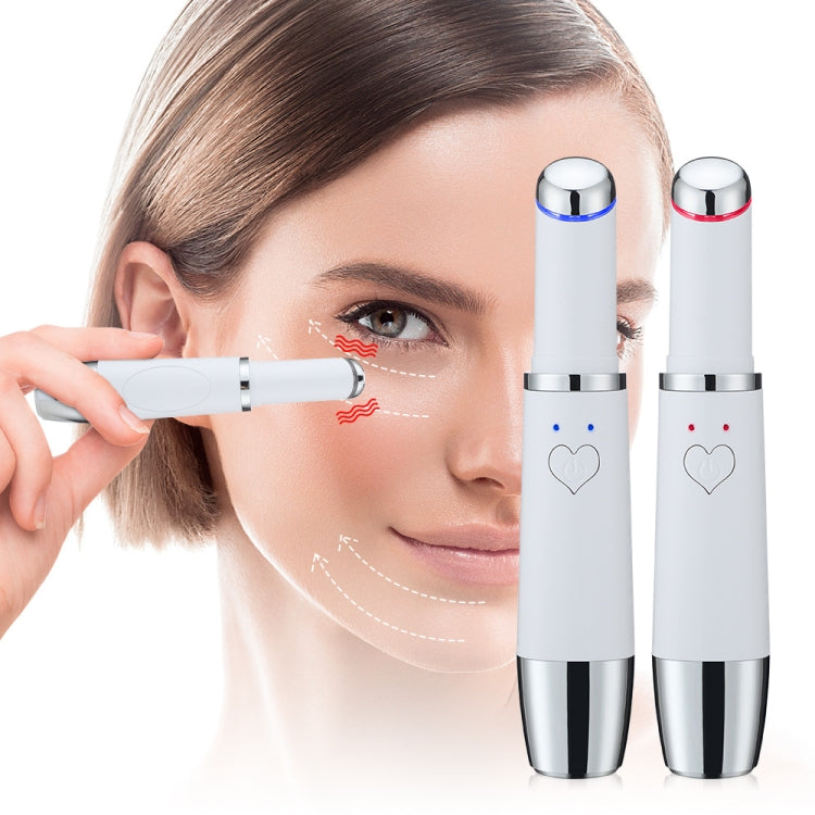 12335 Eye Vibration Heating Massage Pen Removing Eye Wrinkle and Importing Massager Beauty Instruments, 12335